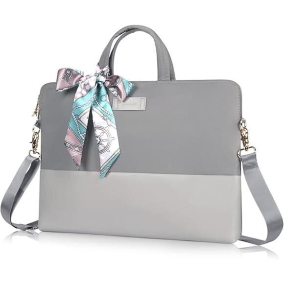 Laptop Bag for Women 15.6-Inch Carrying - Computer Bag Laptop Case Shoulder - Picture 7 of 7